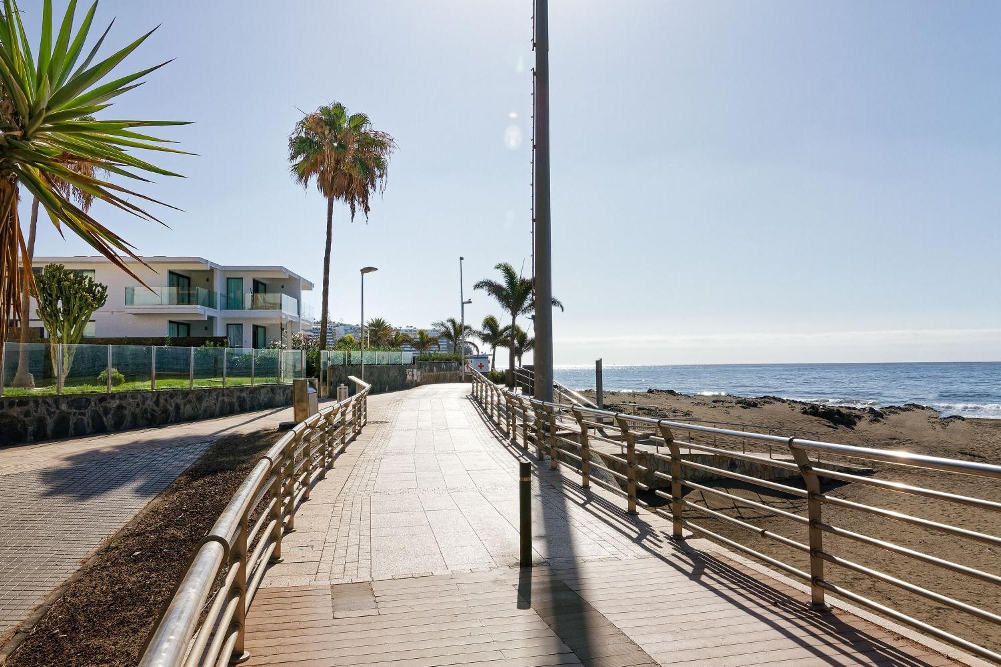 Amapola Ocean - Recien Reformado, Frente Al Mar Apartamento San Agustín Exterior foto