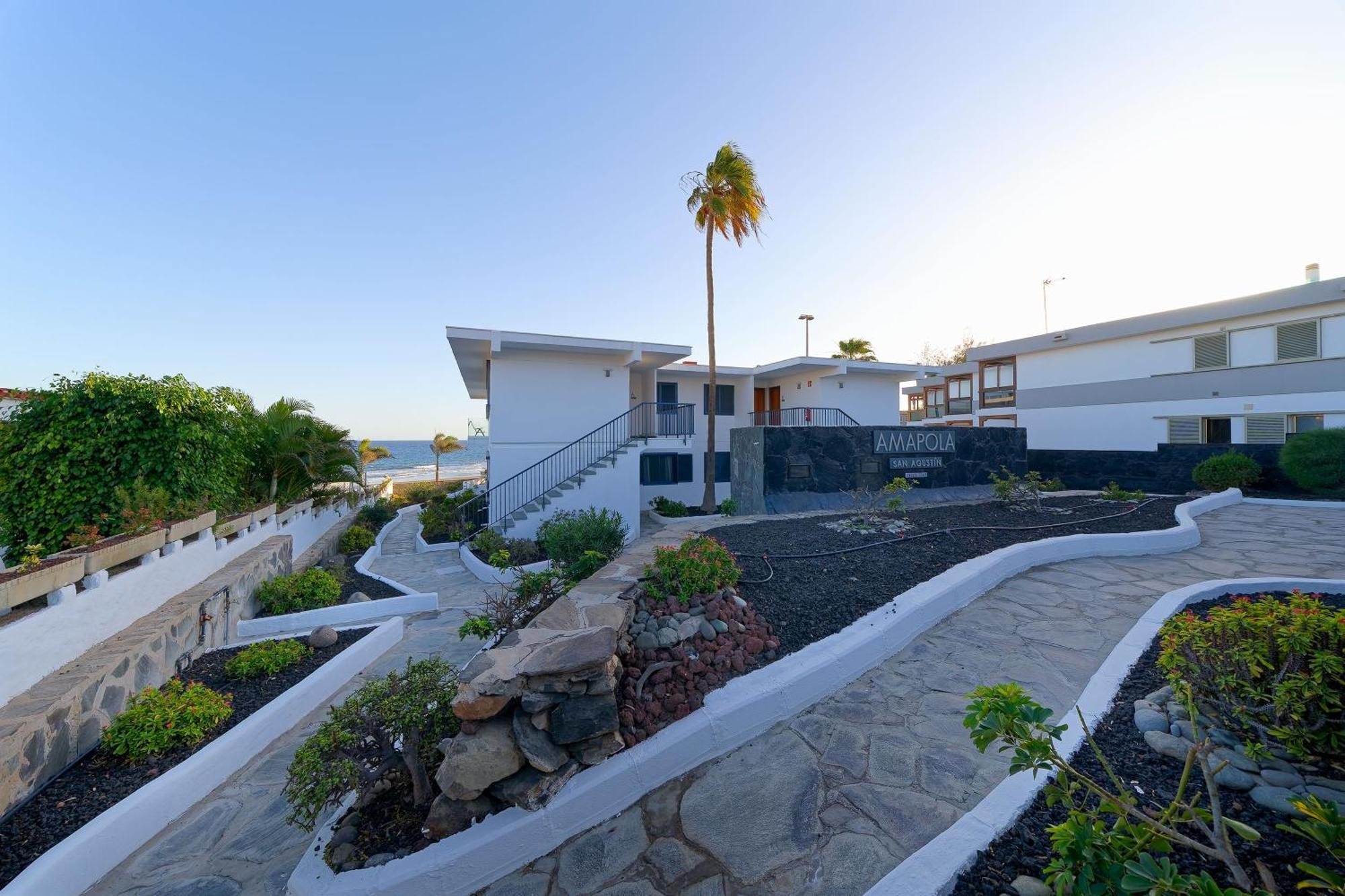 Amapola Ocean - Recien Reformado, Frente Al Mar Apartamento San Agustín Exterior foto